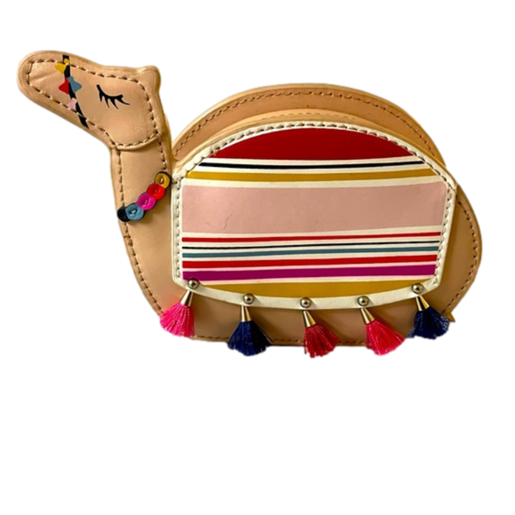 kate spade Handbags - KATE Spade Camel Coin Purse Spice Things Up Multi color Small Wallet